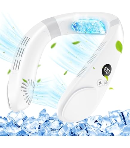 Amazon | ネッククーラー 冷却プレート 首掛け扇風機 首かけ ペルチェ